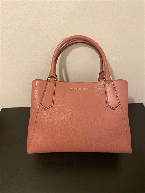 michael kors kimberly lg ew satchel|Bags .